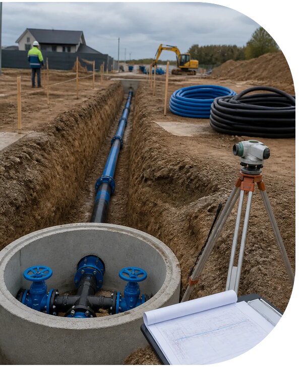 Проектирование наружных сетей водоснабжения в Рыбинске