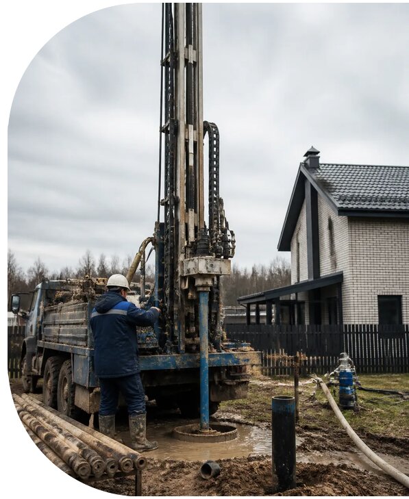 Бурение скважин на воду под ключ в Рыбинске от 124896 р. | АПаруса-Рбн